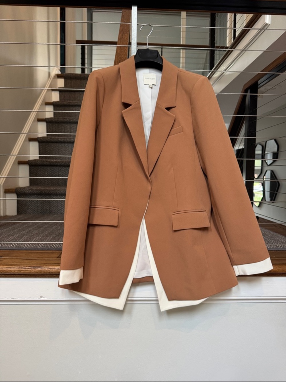 Favorite Daughter Kelly Blazer - Camel - Medium